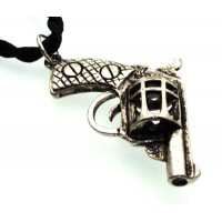 Metal Handgun Design Pendant